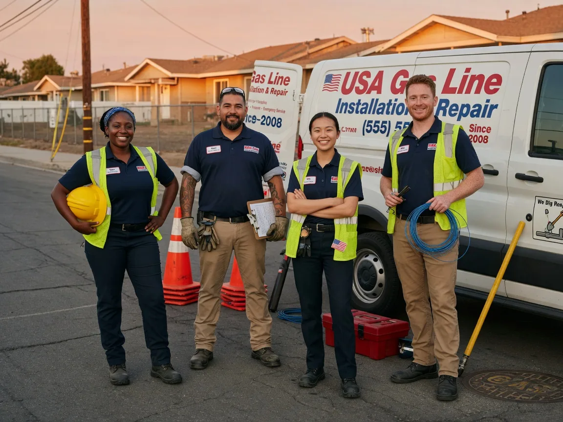 Gas Line Installation company in Pen Argyl, PA
